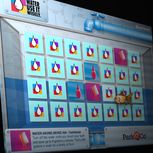 Water Use It Wisely Game Design